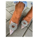 Transparentné sandále zdobené kamienkami NAGOYA*
