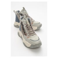 LuviShoes Olivia Ice Gray Women's Sports Boots.