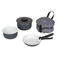 Sada nádobí Bo-Camp Cookware set Trekking 5 Barva: šedá