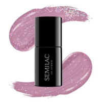 Semilac - gél lak 319 - Shimmer Dust Pink