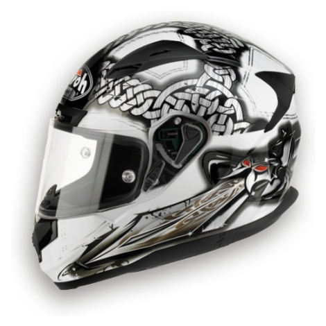 AIROH T600 SWORD TW635 helma bílá/černá
