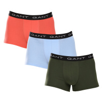 3PACK pánské boxerky Gant vícebarevné