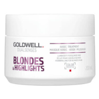 Goldwell Regenerační maska neutralizující žluté tóny vlasů Dualsenses Blondes & Highlights (60 S