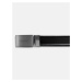 Opasek trussardi belt h 3,5 cm reversible brushed černá
