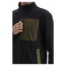 Mikina la martina man full zip sweatshirt diagon černá