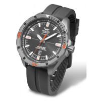 Vostok Europe Almaz Titanium Line NH35A/320H263 - Šedý silikonový řemínek