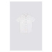 Dětská bavlněná košile Coccodrillo bílá barva