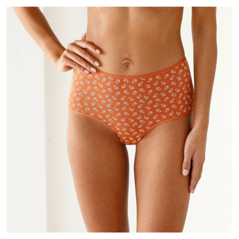 Sada 10 kalhotek maxi ze strečové bavlny, potisk květin Blancheporte