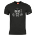 Pánské tričko Gas mask Pentagon® – Černá