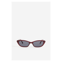 H & M - Sluneční brýle ve tvaru kočičích očí - červená