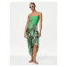 Zelený dámský vzorovaný sarong Marks & Spencer