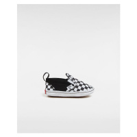 VANS Infant Checkerboard Slip-on Hook And Loop Crib Shoes Black/true White) Infant Black, Size