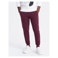 Pánské bavlněné tepláky BASIC joggers Ombre Clothing