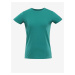 Zelené dámské basic tričko NAX DELENA