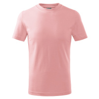 Malfini Basic Dětské triko 138 růžová