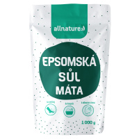 ALLNATURE Epsomská sůl Máta 1000 g