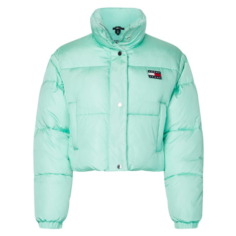 Tommy Jeans Jacket - TJW CROP VEST PUFFER JACKET green Tommy Hilfiger