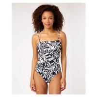 PLAVKY RIP CURL AFTERGLOW FLORAL 1PC BAN - modrá