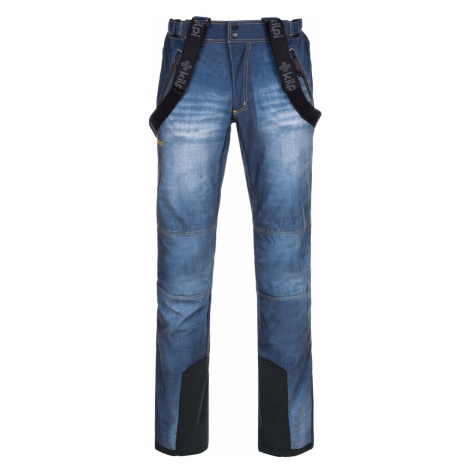 Pánské softshellové kalhoty KILPI JEANSO-M modrá