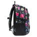 BAAGL SKATE BACKPACK FLOWERS Školní batoh, černá, velikost