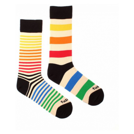 Veselé ponožky Fusakle extrovert barevný (--0802)