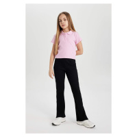 DEFACTO Girl Flare Leg Ribbed Camisole Trousers