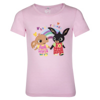 Králíček bing- licence Dívčí triko - Králíček Bing 962-646, světle růžová Barva: Růžová světlejš