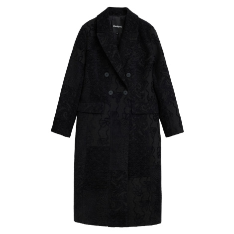 Desigual Zimní kabát černá