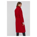 Kabát Marella dámský, červená barva, přechodný