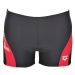 Pánské plavky arena byor short black/fluo red/white