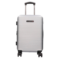 Cestovní kufr Swissbrand Lucel M - stříbrná