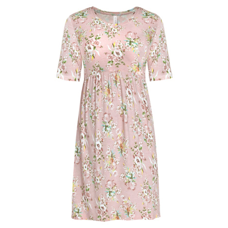 Bonprix RAINBOW šaty s květy Barva: Růžová, Mezinárodní