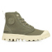 Palladium Pampa Hi Zip Organic Zelená