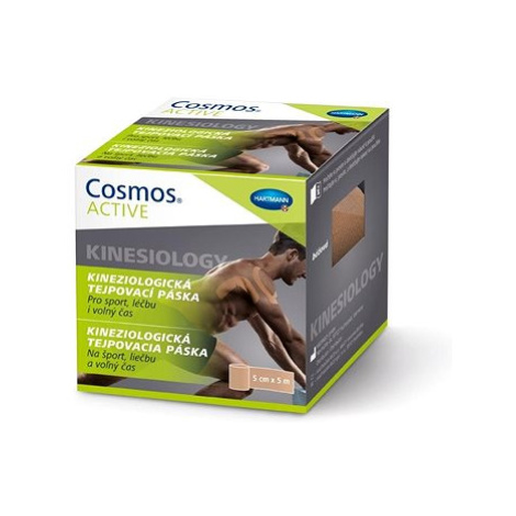 COSMOS® ACTIVE pružná samolepící tejpovací páska béžová 5 cm × 5 m COSMOS COMFORT