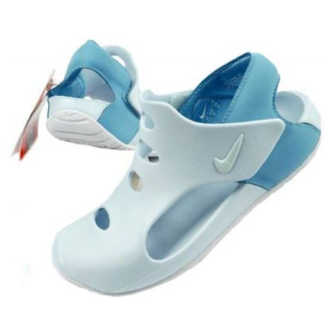 Dětské sandály Jr DH9462-401 Světle šedá s modrou - Nike