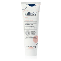 Gallinée SKIN CARE Face Mask & Scrub jemný peeling 50 ml