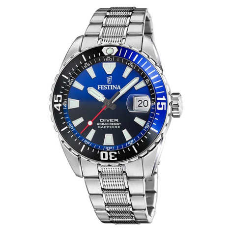 Festina F20669/5 Divers Watch 42mm 20ATM