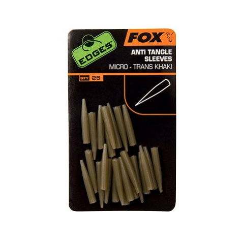 FOX Edges Anti Tangle Sleeve Micro Trans Khaki 25ks