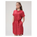 Červené dámské letní šaty LOAP NELLA