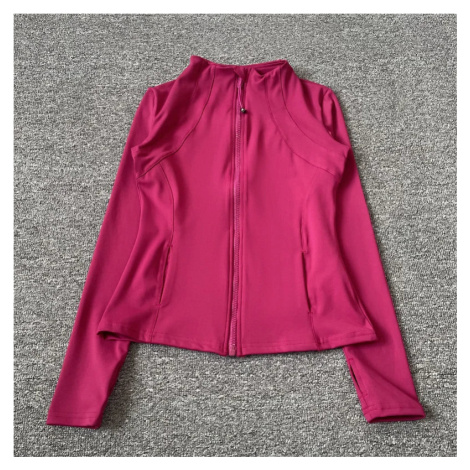 Dámská sportovní mikina – na zip, přiléhavá, pro fitness