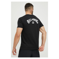 Bavlněné tričko Billabong černá barva, s potiskem, C1SS65BIP2
