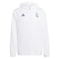 Real Madrid pánská bunda s kapucí Windbreak white