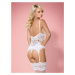 Korzet 810-COR white corset - Obsessive