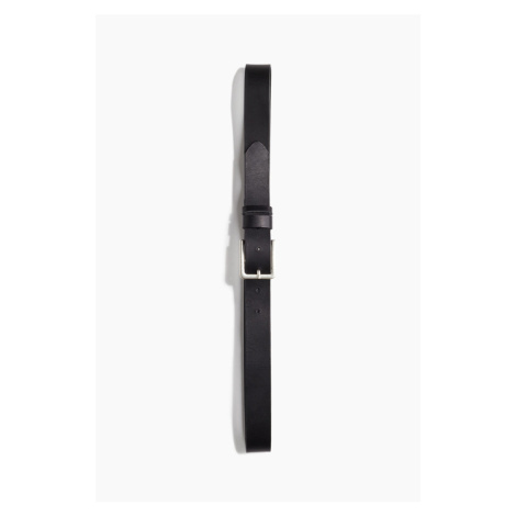 H & M - Kožený pásek - černá H&M