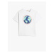 Koton Smileyworld® T-Shirt Licensed Short Sleeve Crew Neck Cotton