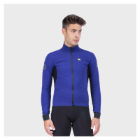 ALÉ Cyklistická zateplená bunda - R-EV1 FUTURE WARM - modrá