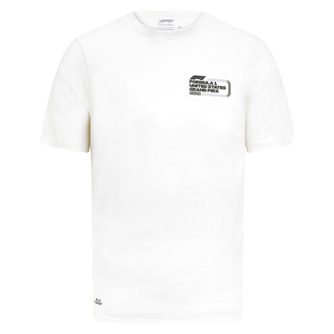 Formule 1 pánské tričko Austin RS white 2023 Stichd