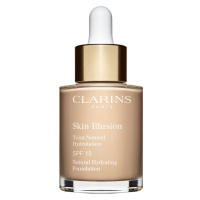 Clarins Skin Illusion Natural Hydrating Foundation rozjasňující hydratační make-up SPF 15 odstín