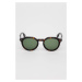 Sluneční brýle Philipp Plein pánské, hnědá barva