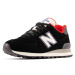 New Balance WL574WG2 Dámská volnočasová obuv, černá, velikost 39